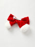 pre-order-winter-christmas-fur-ball-bow-hair-clip - Sophia's Style-3